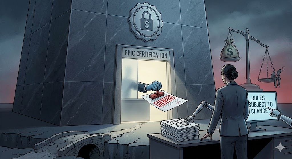 Epic: Certified but Unaccountable